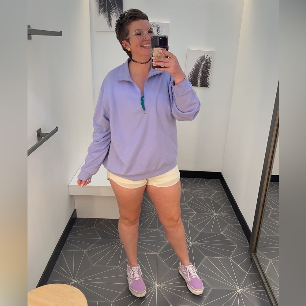 Lululemon French Terry Oversized Halfzip